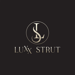 Fototapeta premium Premium LS logo design - Earth Shohag :)