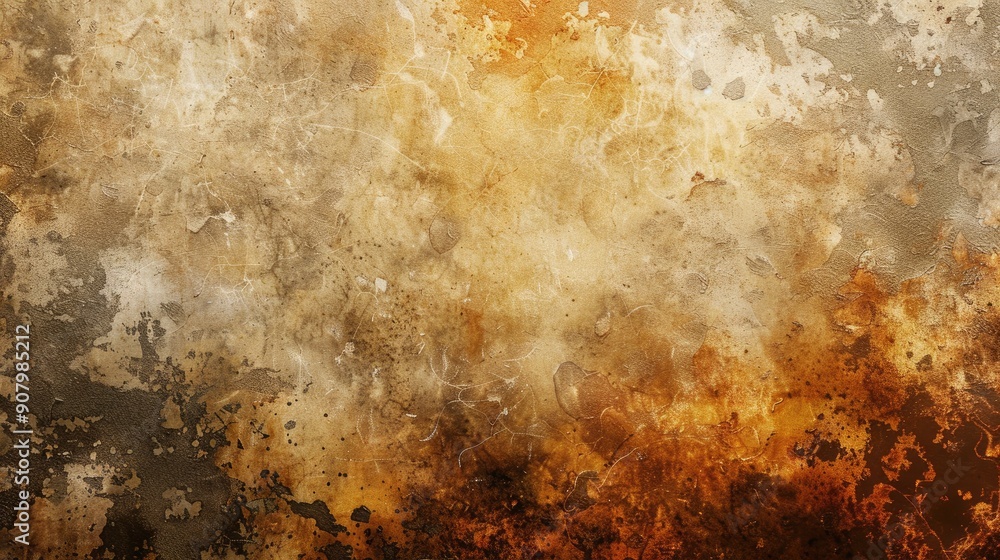 Poster textured abstract background with earthy tones and natural patterns.