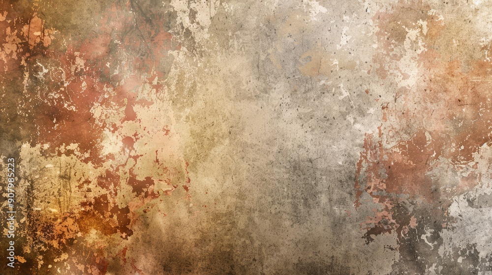 Poster textured abstract background with earthy tones and natural patterns.