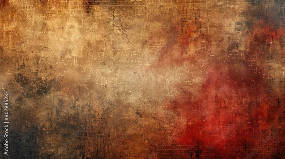 Poster textured abstract background with earthy tones and natural patterns.