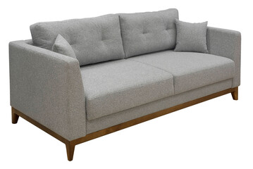 Sofa isolated on white background. Including clipping path