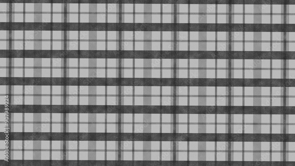 Wall mural Cloth_Plaid_Gray_Texture 4K