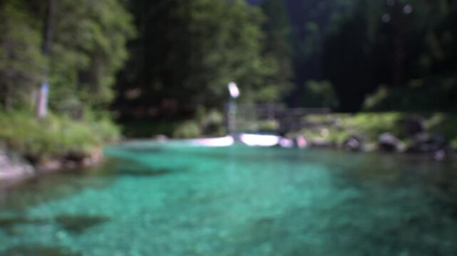 Bokeh - Dolomite lakes of Amola