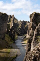 river in the mountains