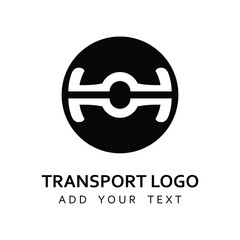 Transport logo design template modern