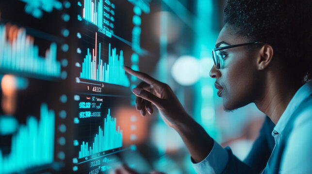 A diverse team of analysts working together on investment strategies. diverse team analysts