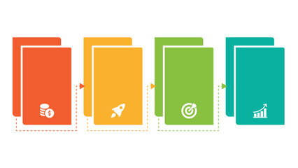 Visual guide with 4 steps presented in an infographic format for simplicity.