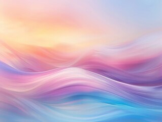 Obraz premium A serene blend of pastel colors creating a calming atmosphere, perfect for backgrounds and artistic designs.