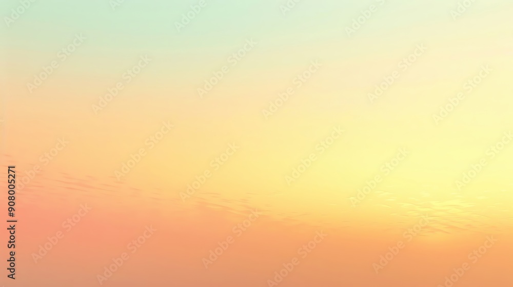 Poster a serene gradient of soft pastel colors blending seamlessly, creating a tranquil atmosphere for artw