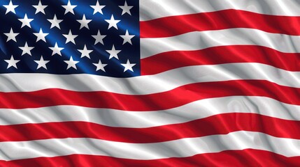 Naklejka premium American flag background USA US nation 