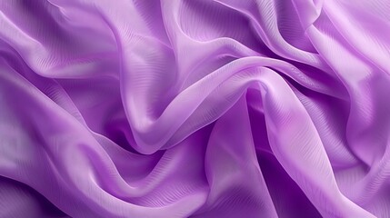 Obraz premium Texture Overlay of Delicate Soft Purple Fabric