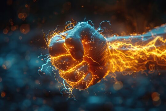 Fiery Fist of Power
