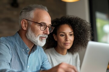 Professional Financial Adviser Assisting Client in Setting Financial Priorities