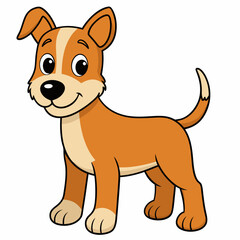 dog silhouette vector, dog vector illustration, pet vector art, dog silhouette, animal vector icon, eps