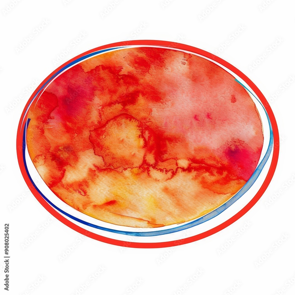 Poster this high-resolution image features abstract watercolor paint stains, offering a unique and artistic