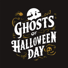 Free photo Halloween Tshirt Design generative Ai