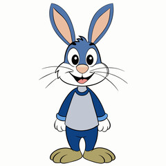 easter bunny with egg