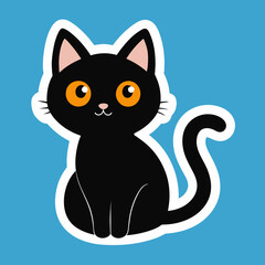 black and white cats