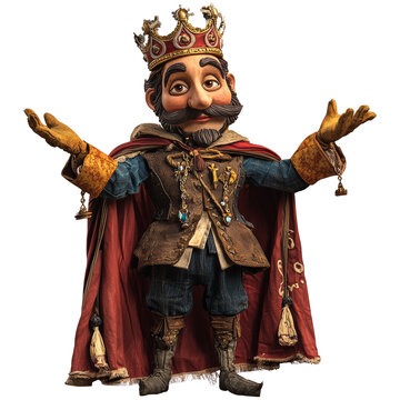 Whimsical Puppet King