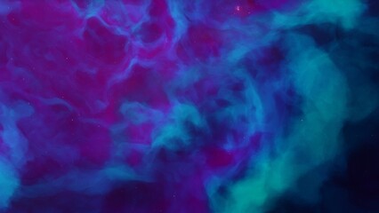nebula gas cloud in deep outer space
