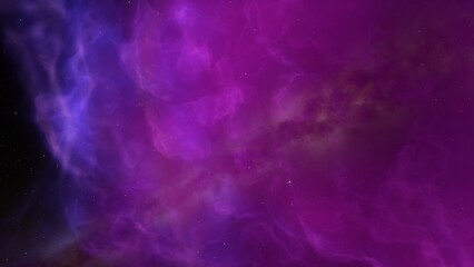 nebula gas cloud in deep outer space
