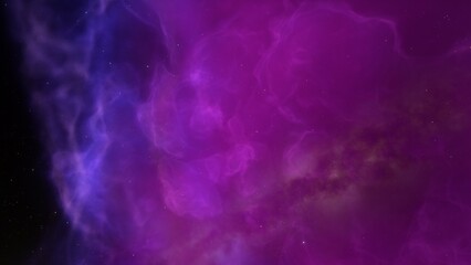 nebula gas cloud in deep outer space
