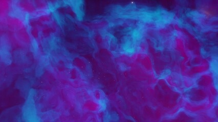 nebula gas cloud in deep outer space
