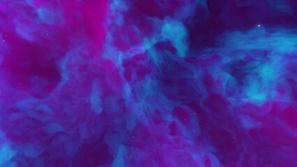 nebula gas cloud in deep outer space
