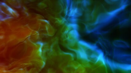 nebula gas cloud in deep outer space
