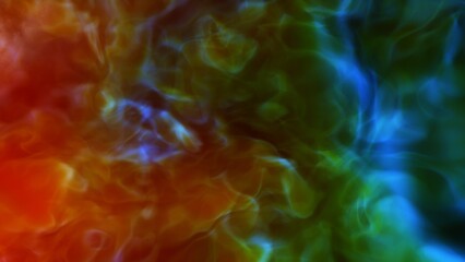 nebula gas cloud in deep outer space
