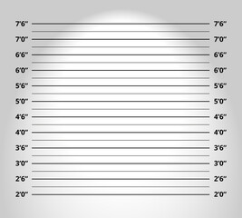 Police lineup or mugshot background