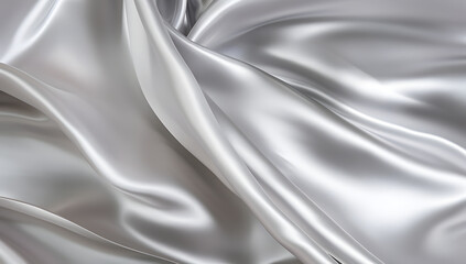 Fototapeta premium Silky smooth golden fabric waves creating a luxurious texture, luxurious, silk, smooth, golden, fabric, waves, elegant, luxurious