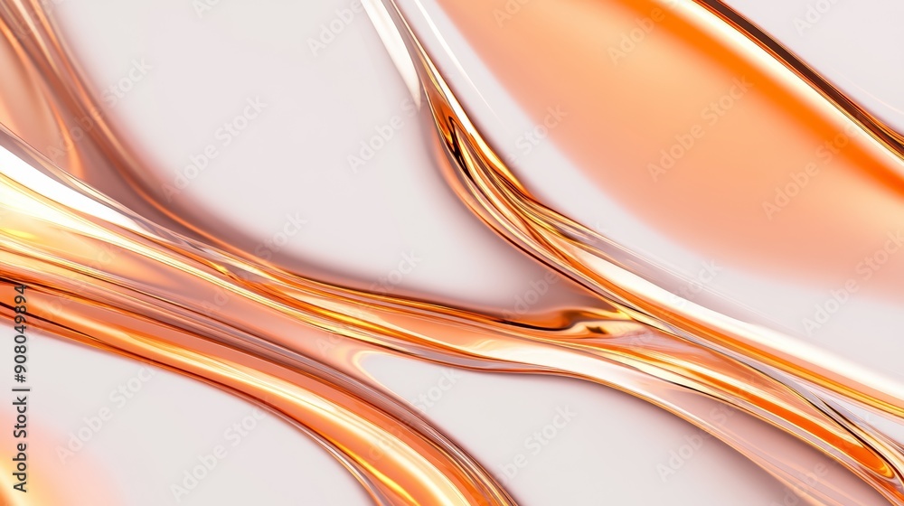 Poster dynamic fusion of liquid metal and oil paint on a minimalistic canvas, creating a colorful and joyfu