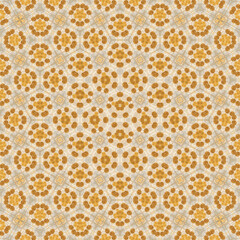 Seamless abstract geometric tile pattern designed for wallpapers, decor, floors and backgrounds