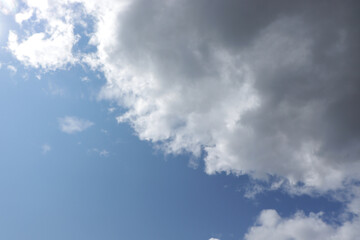 Obraz premium blue sky with clouds