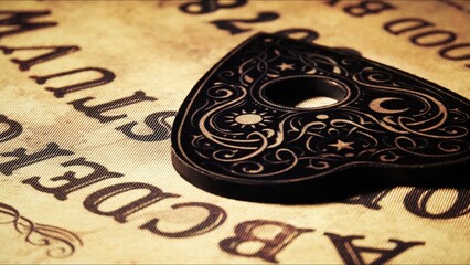 Witchcraft Spiritual Halloween Game Ouija Board