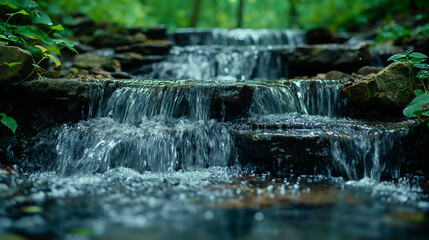 Obraz premium waterfall in the park