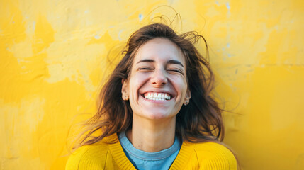 A person maintains a positive attitude towards life, smiling and being optimistic