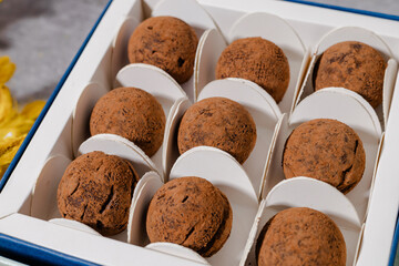 customised gift hamper for the festive season. Assorted box consisting of Chocolates and snacks 