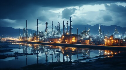 Naklejka premium Industrial Architecture 