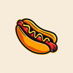 Logo for hot dog stand
