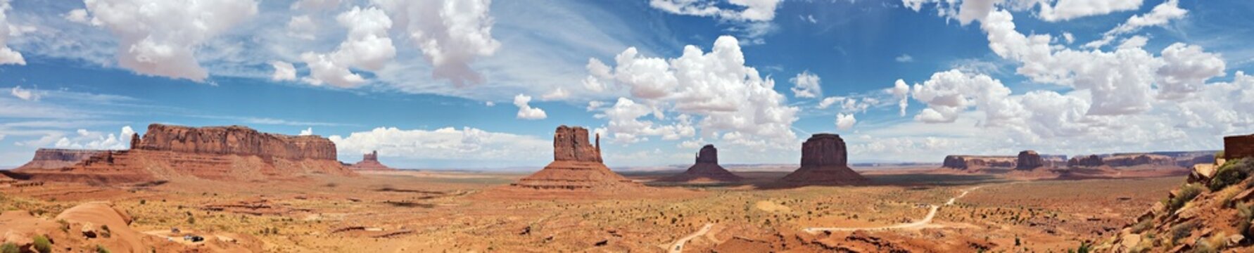 Monument Valley Tribal Park Panorama