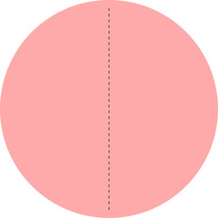 Circle with dashed line