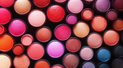 Cosmetic products in a wide range of shades, emphasizing diversity