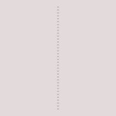 Fototapeta premium Card Template with Dashed Fold Line