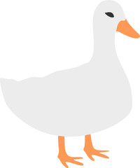 Duck Illustration Vector Graphic