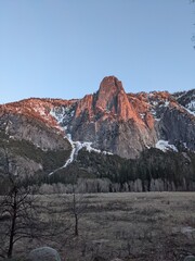 Yosemite at sunset