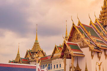 Fototapeta premium Grand palace, Bangkok, Thailand.