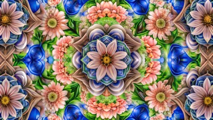 Seamless Website Background, Desktop Wallpapers, Soft, Warm Tones, Abstract Image