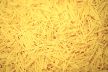 close-up foto from vermicelli pasta